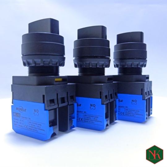 CÔNG TẮC XOAY 3 VỊ TRÍ KHÔNG ĐÈN MORELE ML-20X