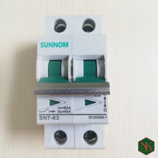 MCB DC 2P 63A-800V SUNNOM