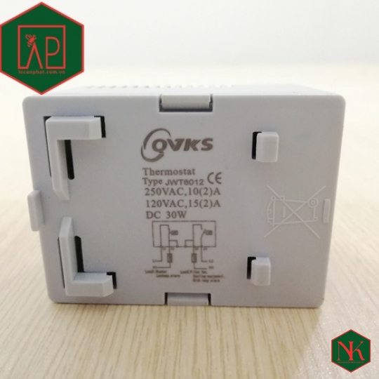 BỘ ỔN NHIỆT JWT6012 - ĐIỀU KHIỂN QUẠT VÀ BỘ SƯỞI