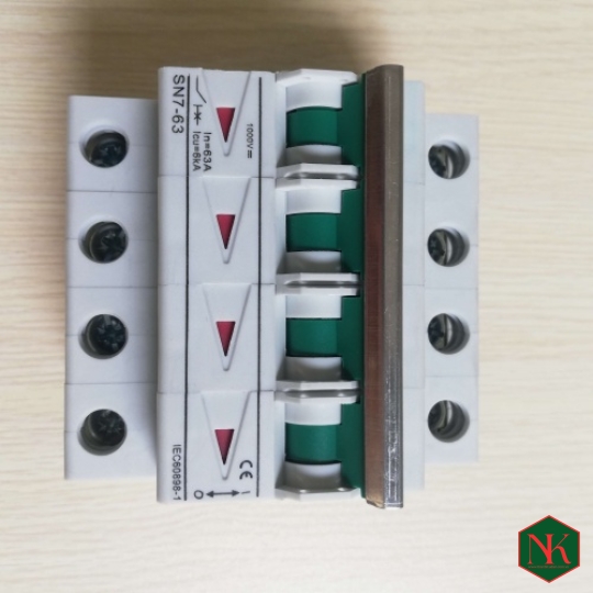 MCB DC 4P 63A-1000V SUNNOM