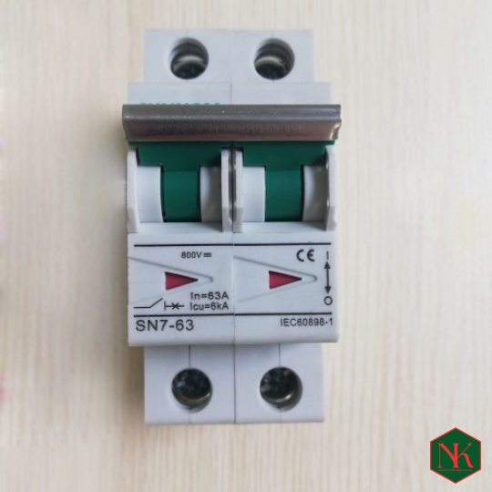 MCB DC 2P 63A-800V SUNNOM