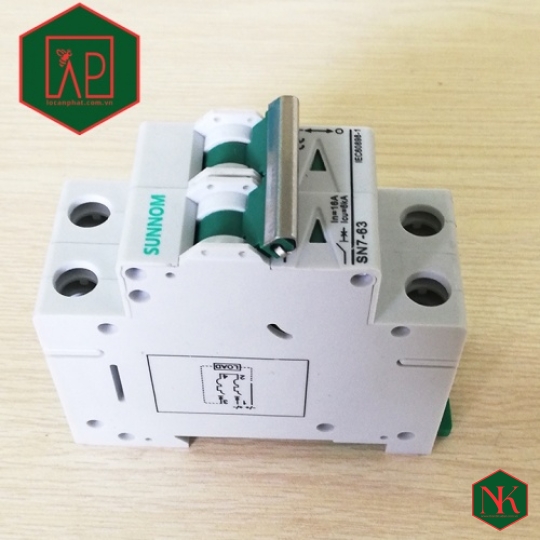MCB DC 2P 16A-800V SUNNOM 