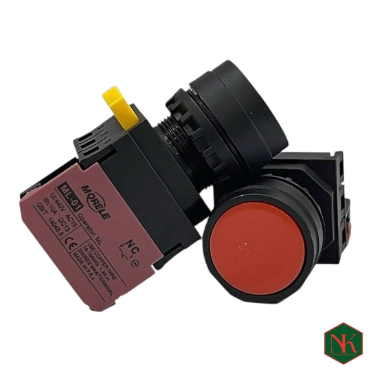 CÔNG TẮC NÚT NHẤN GIỮ KHÔNG ĐÈN MORELE ML-11S