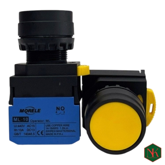 CÔNG TẮC NÚT NHẤN GIỮ KHÔNG ĐÈN MORELE ML-11S