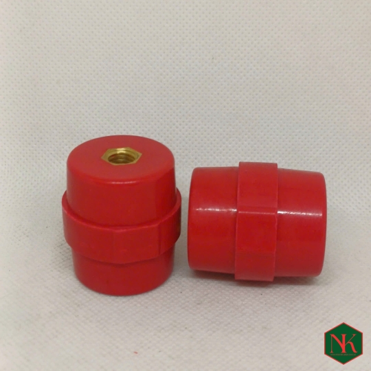 GỐI ĐỠ ĐỎ CÁCH ĐIỆN SM-40 (H40 D33; VÍT 8, SÂU 11)